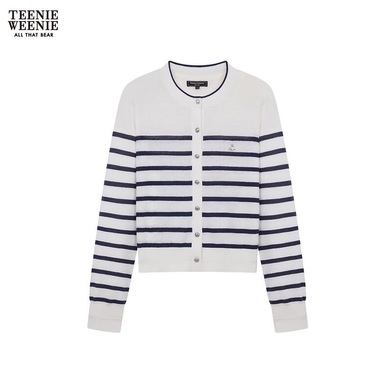 Teenie Weenie Women's Bear Letter Knit Cardigan