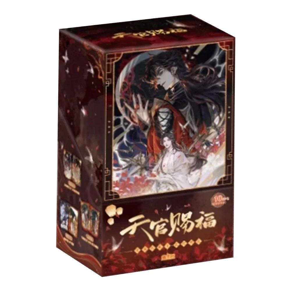 Genuine Heavenly Officials Blessing Card Through Thick and Thin Xie Lian and Hua Cheng Anime Style Collectible Cards Toy Gift