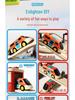 Forest Train Track Adventure Set: Educational Puzzle & Construction Vehicles for Ages 3-6