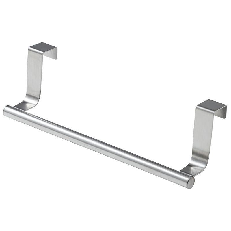 Towel Robe Rack Stainless Steel Towel Bar Kitchen Dish Cloths Hanger Home Door Hanging Holder Rustproof Bathroom Stand Organizer