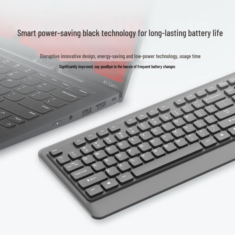 Lenovo ThinkPlus KM210 Pro Wireless Keyboard and Mouse Combo