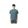 Li Ning Cool Tea T Casual Sports Round Neck Pullover Short Sleeve T-Shirt Men Tops Wild-Duck-Green Flower-Gray ATSU725-1