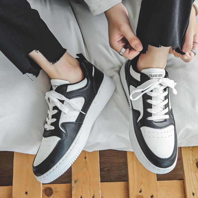 Couple little white shoes women's 2025 new popular platform little white shoes versatile student ins casual board shoes men's shoes