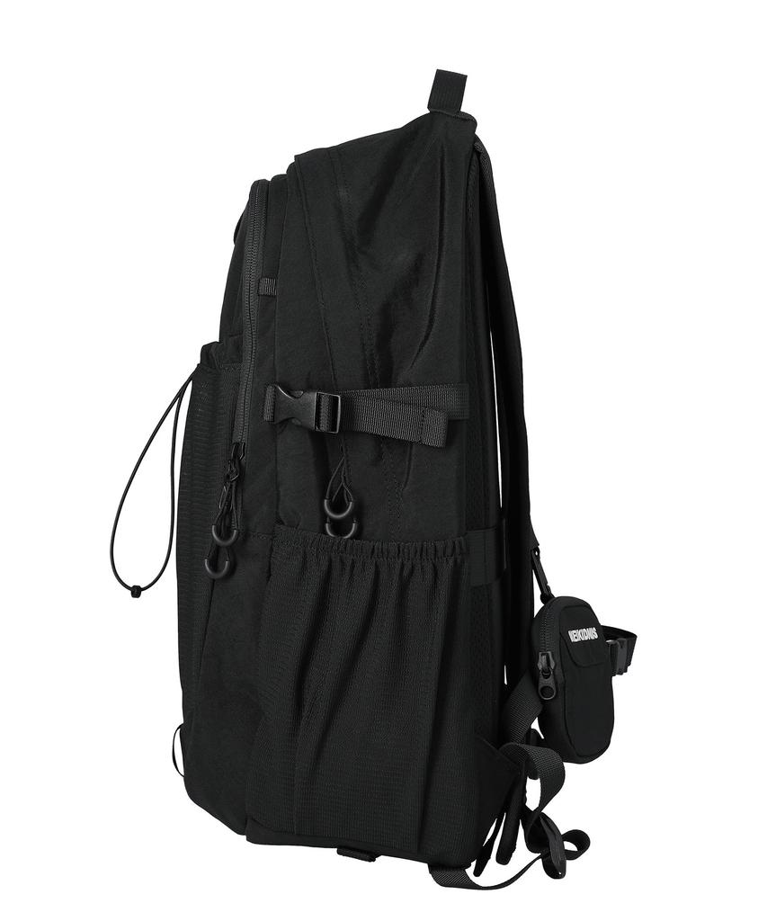 Neikidnis Carabiner Mesh Backpack Black