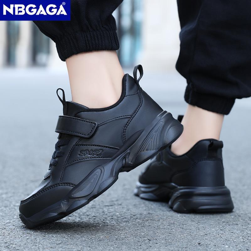 Four Seasons Children's Fashion Sports Shoes Breathable Student White School Walking Shoes Anti-skid Boys& Girls Casual Running Sneaker