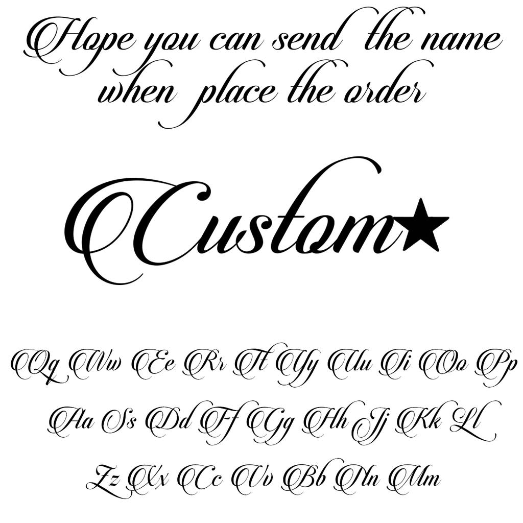 Atoztide Personalized Custom Name Necklaces for Women Stainless Steel Letter Star Heart Butterfly Pendant Choker Jewelry Gift
