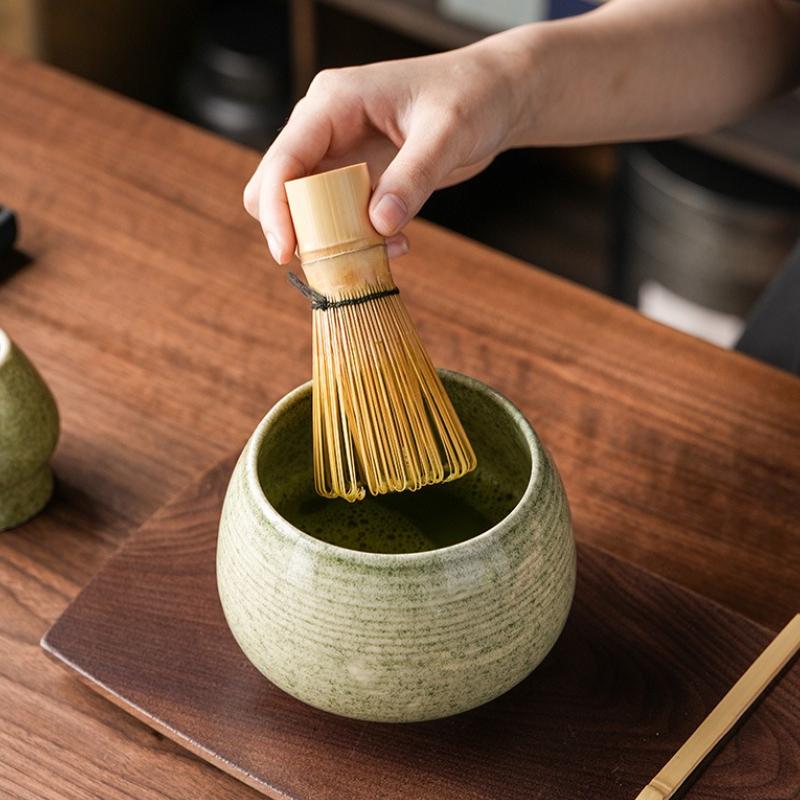 Japanese Matcha Blender Set Bamboo Whisk Teaspoon Brush Teaspoon Kiln Tea Tool Sets Indoor Drinking tea Brewing