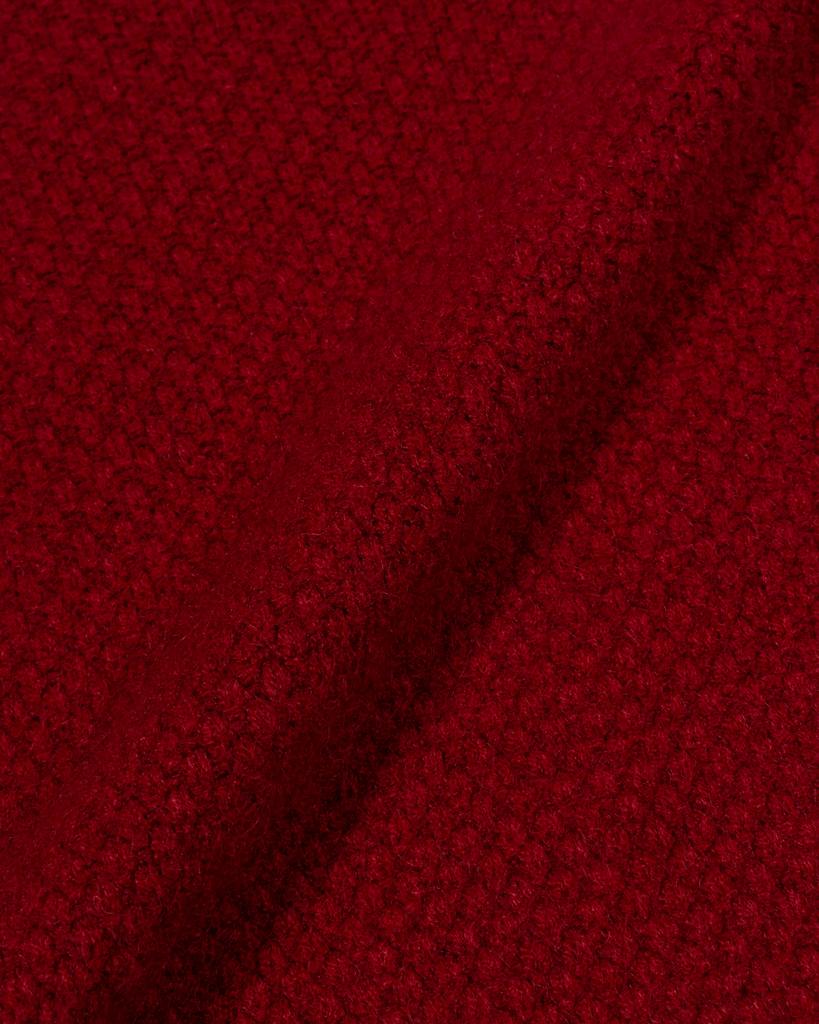 MOAA Classic Cable Knit Top (Red)