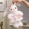 Plüsch-Hasenpuppe mit Kleid Weiche Baumwollfüllung für Kinder und Teenager Geschenk