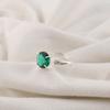 Chrome Diopside Gemstone 925 Sterling Silver Statement Ring For Wedding Gift RR-72-9