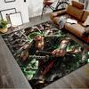 Z-Zoro1Printed Area Rug Carpet for Bedroom Living Room Home Decor Rugs Mat Non Slip Mat Rug for Bedside