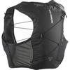 SALOMON ACTIVE SKIN 4 NO FLASKS Trail Running Hydration Vest LC2205400, Unisex, Black/Metal, Size S