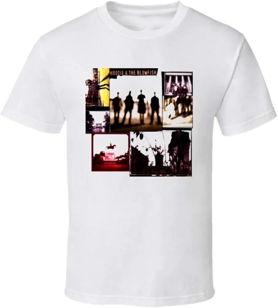 Vtg Hootie And The Blowfish Band Cotton White S-5XL Unisex Shirt Unisex T-Shirt XXL