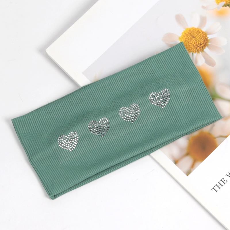 New Four Seasons Solid Sports Headbands for Women Fitness Running Yoga Fashion Elastic Hairbands Stretch Makeup Hair Accessories