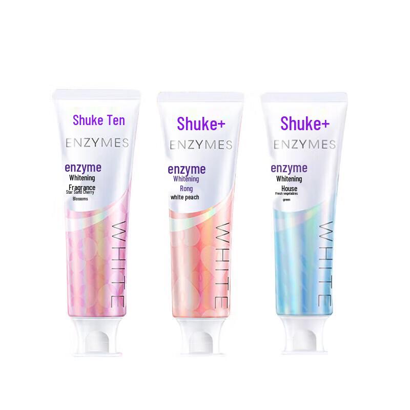 Sucker Enzyme Whitening & Fresh Breath Toothpaste 3-Pack