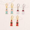 Amazon Popular Cross-border E-commerce Temperament Light Luxury Versatile Trend Fashion Coke Bottle Earrings Yiwu Jewelry Women