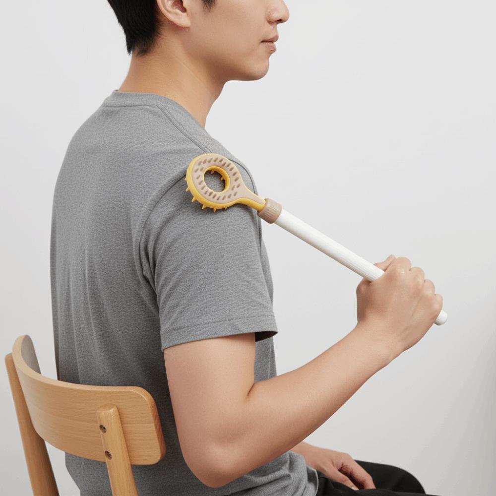 Adjustable Back Massage Tool Double-sided Itching Scratch Creative Back Massager Back Care