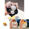 Delightful Plush Cat Fish Bubble Blowing Keychain Featuring Cartoon Design Perfect For Gift Giving