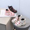 Children's New Ankle Boots Girls Painted Soft Sole Lightweight Comfortable Anti-slip Korean Style Short Boots