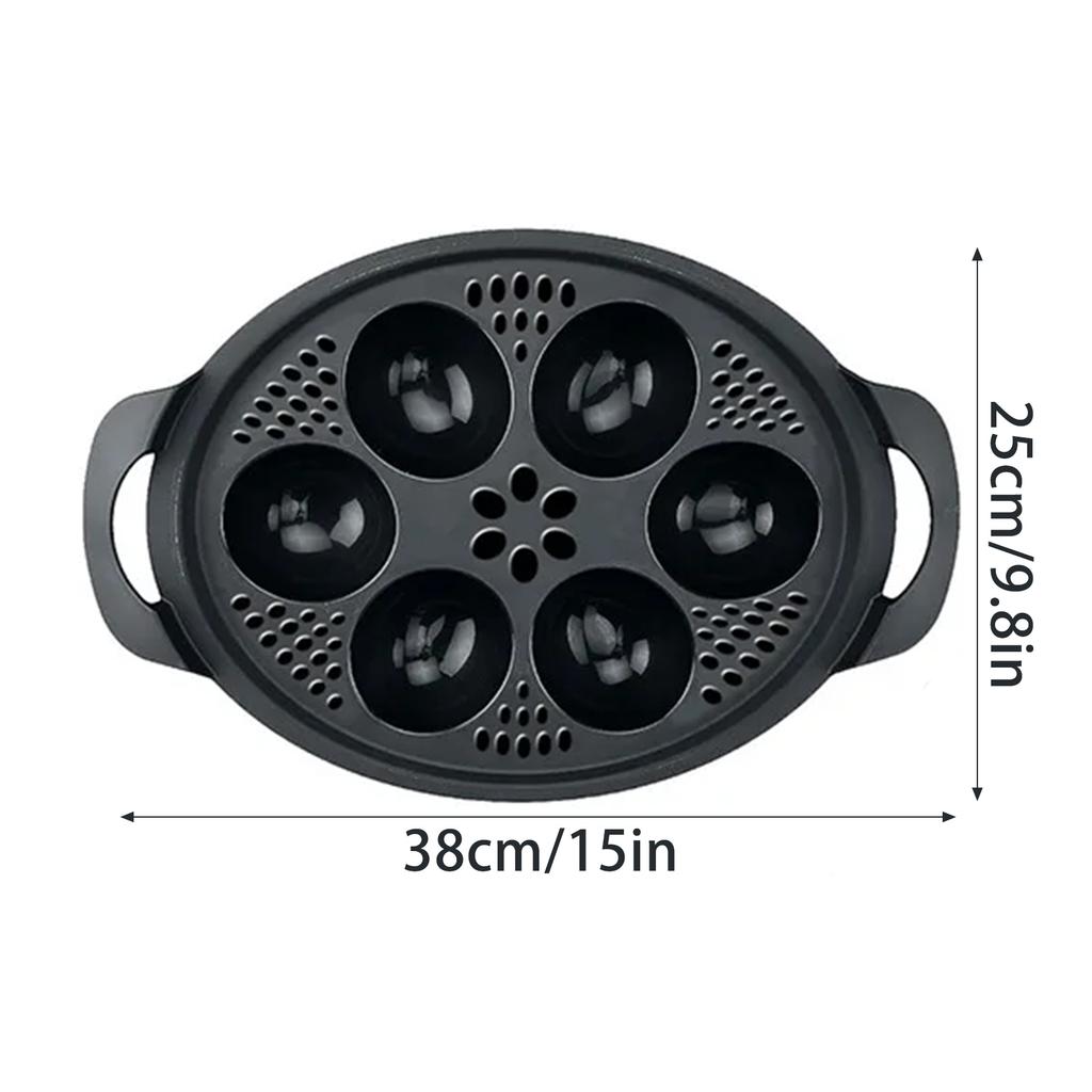 Innovative 6 In 1 Steamer Cooking Mold Pizza Eggs Basket for Thermomix TM5 TM6 Pastry Steam Reusable Cooking Accessories