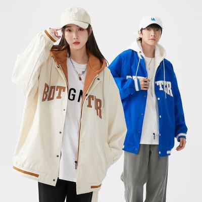 Jacket Men's Spring and Autumn Hong Kong Fashion Brand Casual Jacket Loose Korean Style Trendy Baseball Uniform Couple Wear Cardigan Jacket
