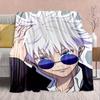 Jujutsu Kaisen Flannel Stylish Blanket Soft Warm Cozy Throw Lightweight Sofa Bed Decor -QJY