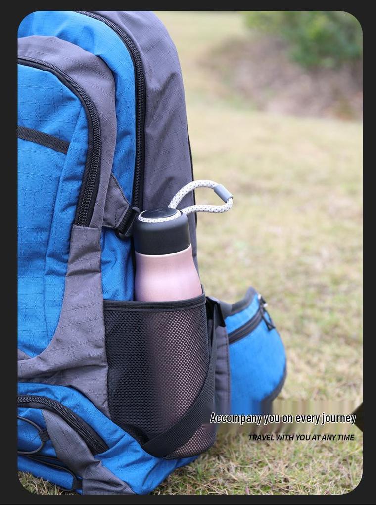 Large Capacity Stainless Steel Insulated Water Bottle - Unisex Portable Sports Thermos