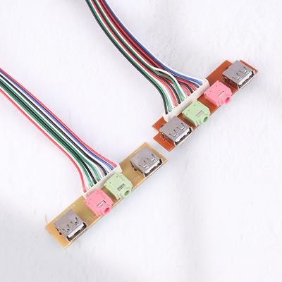 1Pc Computer Chassis Front Panel Audio Jack Front Usb Interface Host Front Bezel Cable