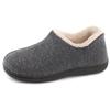Fashion Comwarm Winter Women's Indoor Loafer House Slippers with Memory Foam Ladies Closed Back House Shoes with Non-Slip Rubber Sole