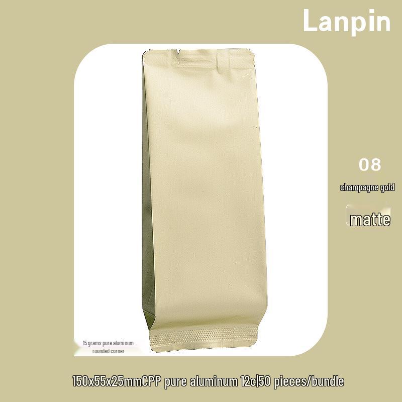 Premium Aluminum Foil Tea Bag for Yancha, Black Tea, Green Tea, Cinnamon, Da Hong Pao