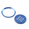 GZYF Auto Car Engine Start Stop Switch Button Cover Trim For Volkswagen Jitter CC