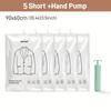 1PCS Hanging Vacuum Storage Bags PET+PE Space Saving Clothes Organizer Down Coat Wardrobe Protector Household Supplies
