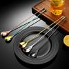 Milk Tea Long Handled Cocktail Stirrer Long Bar Coffee Spoon