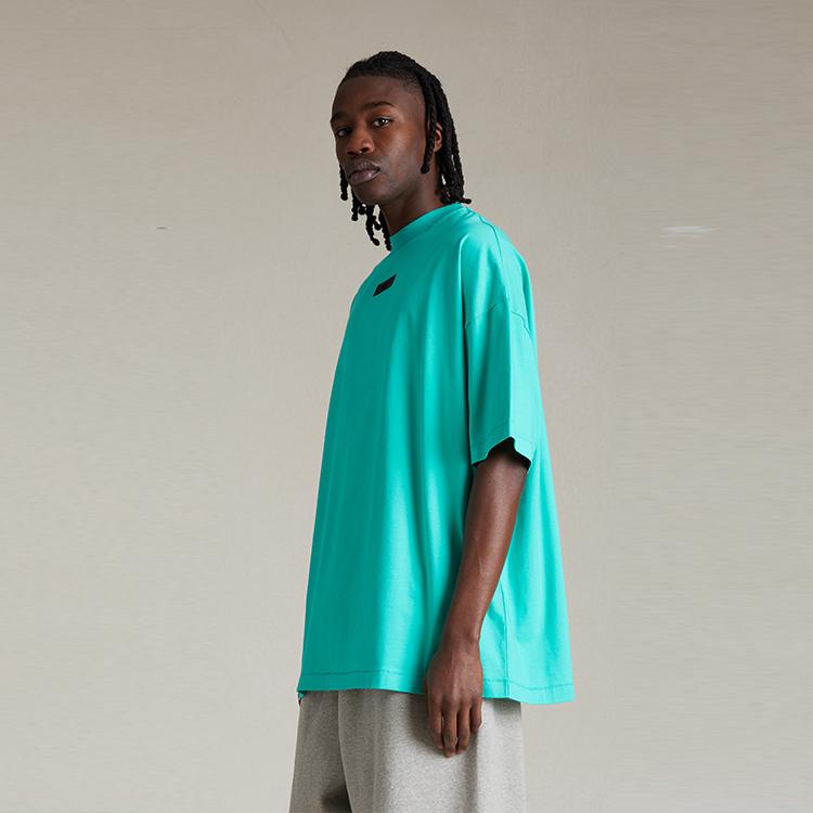 Fear of God Essentials Short-Sleeve Tee Mint Leaf Men Tops Green 125SP244192F