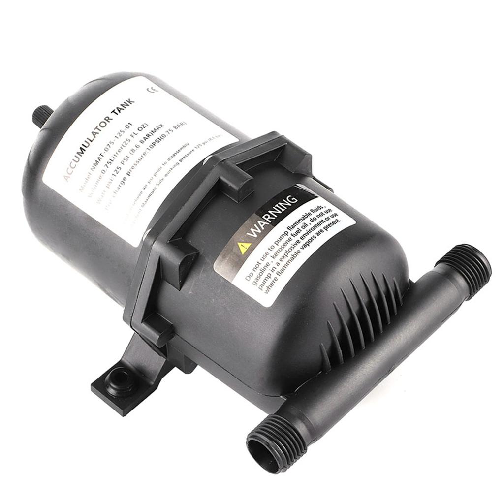 Akkumulator Druck Tank Wasser Pumpe Flow Control 0,75 L 125PSI Wasserdicht für Marine RV Boot