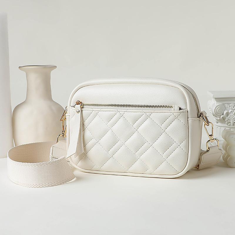 Модные сумки через плечо для женщин Простые сумки через плечо из искусственной кожи — фото 4