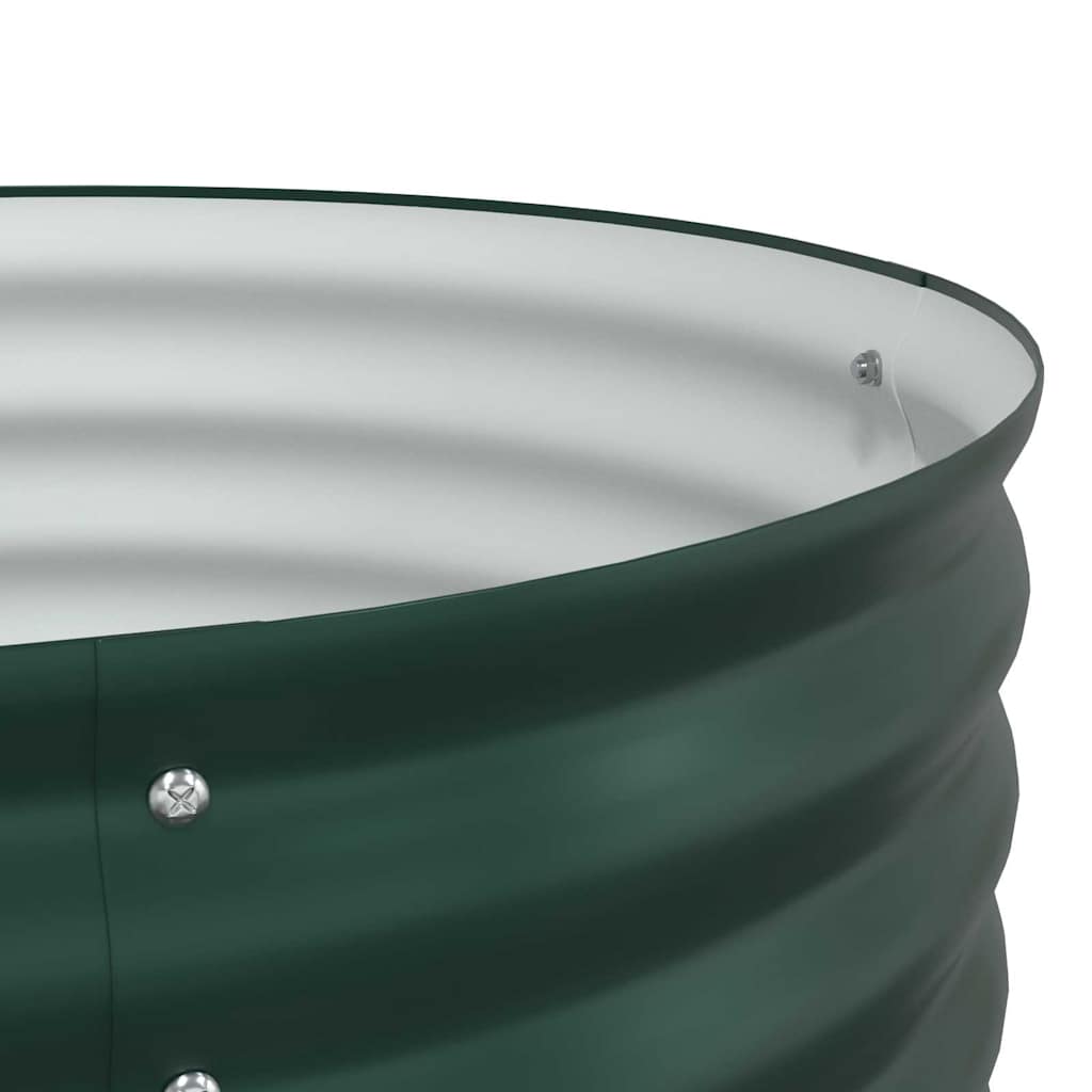 Elevated Garden Bed Green 160 X 80 X 44 Cm Steel