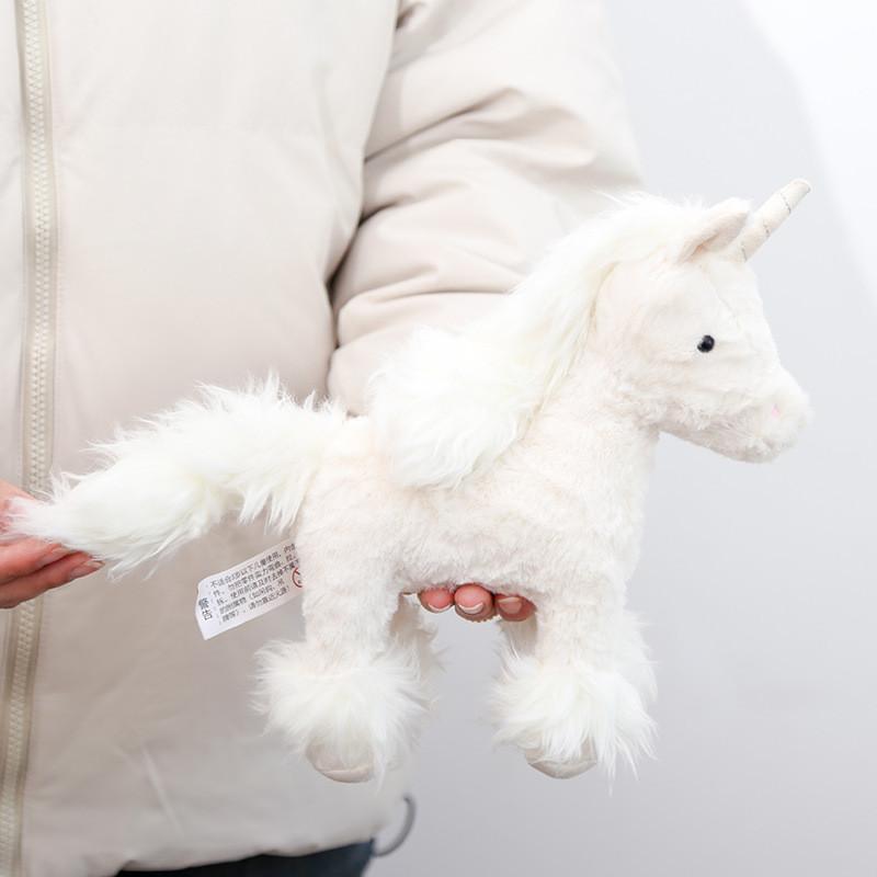 Unicorn Plush Toy With Pp Cotton Filling For Girls Kids Bedroom Decor