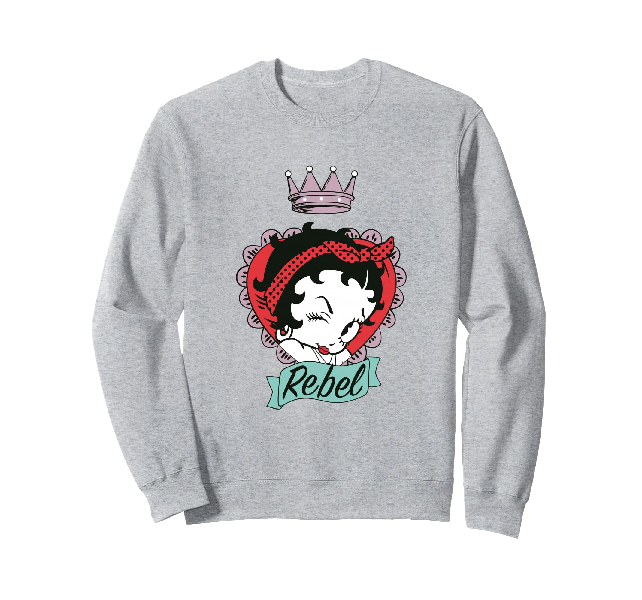 Свитшот Betty Boop с короной бунтаря