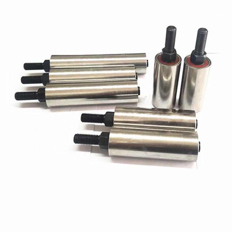 Chrome-Plated Stainless Steel Guide Wire Post with Roller, Nut & Washer Outer Diameter 16*45mm M5