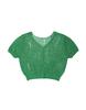 AMAPC Vintage Linen Cardigan - Green