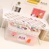 Desktop Foldable Shelf Space Saving Home Desk Storage Layered Rack for Dormitory Office School
