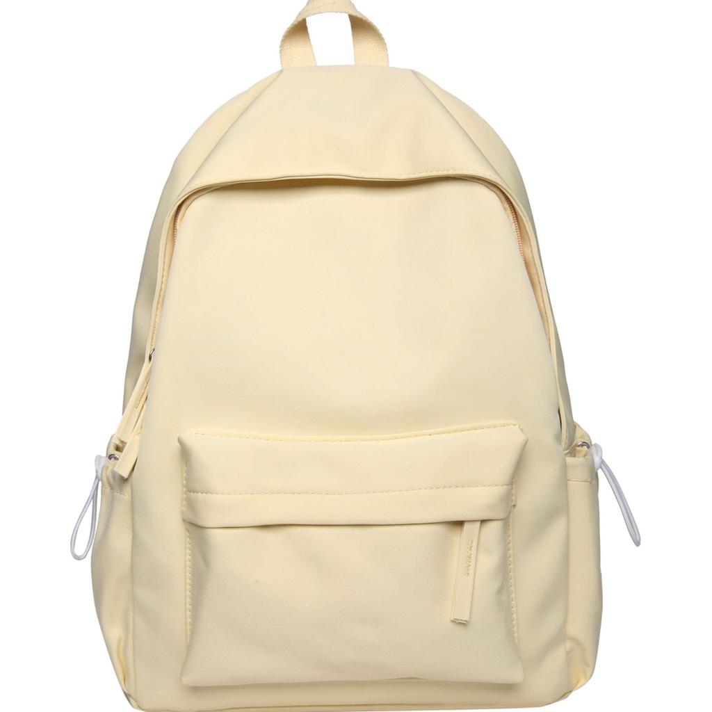 Japanese college students simple Mori school bag color fresh and versatile girl backpack high school backpack