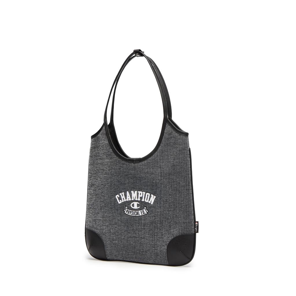Champion Physical Campus SS25 Versatile Simple Color Block Casual Sports Fashion Fabric And Synthetic Leather Tote Bag Unisex Tote Bag U5CACPU26