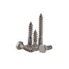 Stainless Steel Hex Self-Tapping Wood Screw, Half-Thread, M6/M8/M10 Bolt