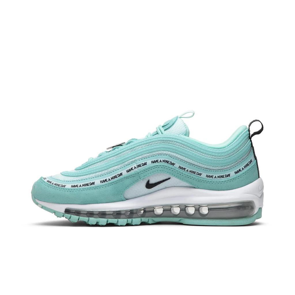 Air Max 97 Grade School 'Have A Nike Day - Tropical Twist' (Unisex) Tropical Twist / Black-Teal Tint-White Running Shoes 923288 300