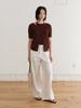 HUNCH Curved Slim Pants (2Colors)