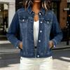 Denim Jacket with Pockets – Slim Fit Casual Everyday Outerwear