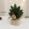 Simulated Miniature Pine Christmas Tree Home Decoration
