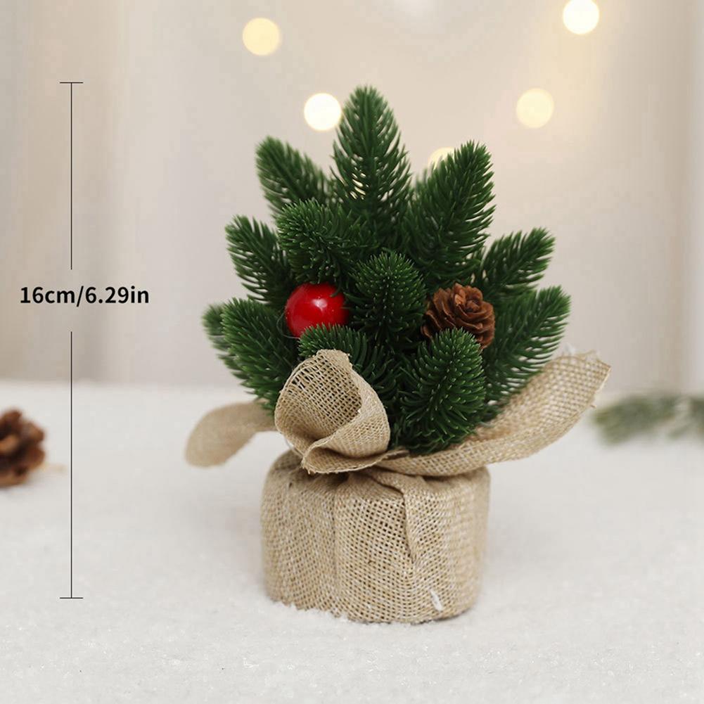 Simulated Miniature Pine Christmas Tree Home Decoration